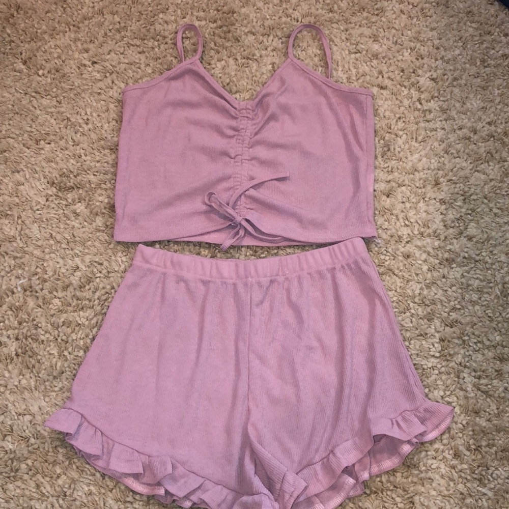 Pink Pajama Set